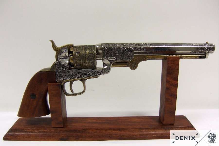 Replica Revolver Colt "navy" Della Guerra Civile - Modello Storico Per Collezionisti 4 Replica Revolver Colt "navy" Della Guerra Civile - Modello Storico Per Collezionisti - immagine 4