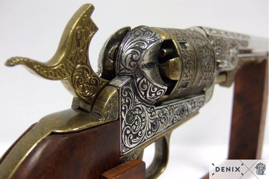 Replica Revolver Colt "navy" Della Guerra Civile - Modello Storico Per Collezionisti 7 Replica Revolver Colt "navy" Della Guerra Civile - Modello Storico Per Collezionisti - immagine 7