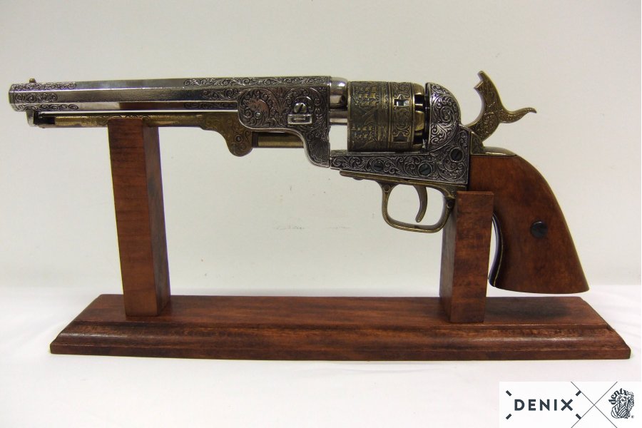 Replica Revolver Colt "navy" Della Guerra Civile - Modello Storico Per Collezionisti 11 Replica Revolver Colt "navy" Della Guerra Civile - Modello Storico Per Collezionisti - immagine 11