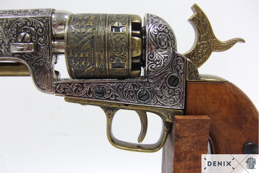 Replica Revolver Colt "navy" Della Guerra Civile - Modello Storico Per Collezionisti 12 Replica Revolver Colt "navy" Della Guerra Civile - Modello Storico Per Collezionisti - immagine 12