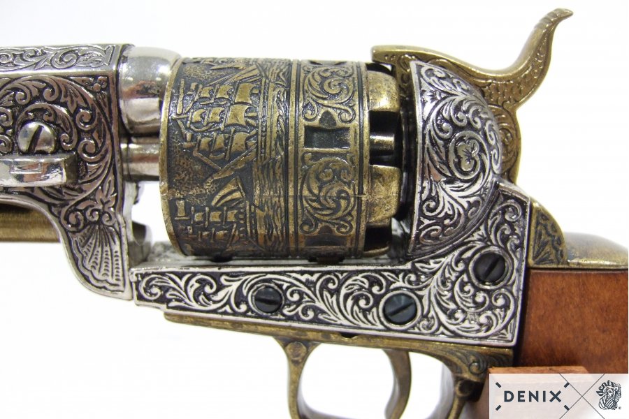 Replica Revolver Colt "navy" Della Guerra Civile - Modello Storico Per Collezionisti 14 Replica Revolver Colt "navy" Della Guerra Civile - Modello Storico Per Collezionisti - immagine 14