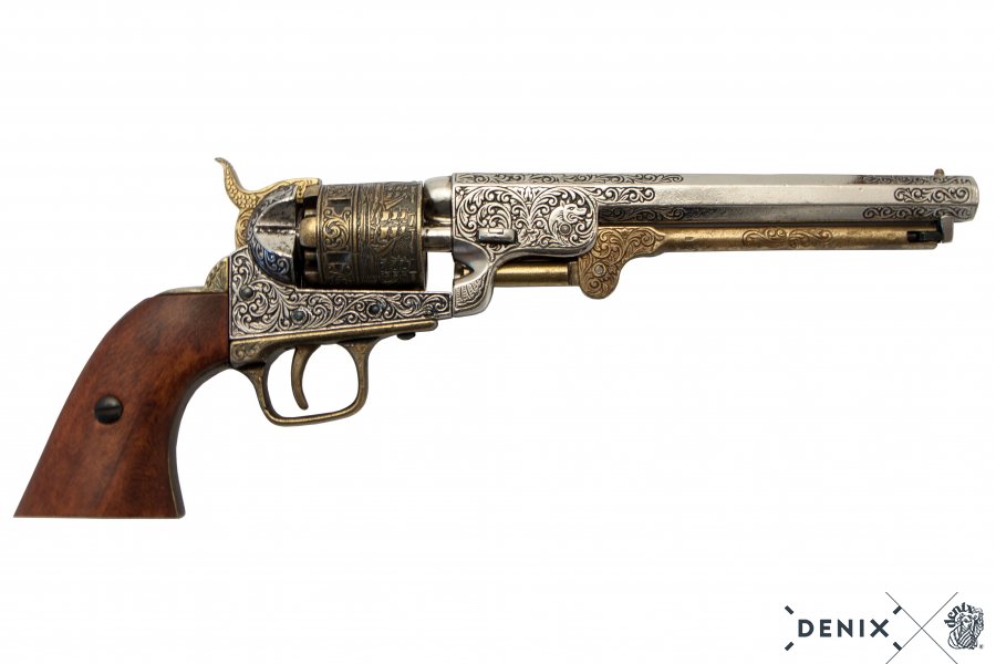 Replica Revolver Colt "navy" Della Guerra Civile - Modello Storico Per Collezionisti 13 Replica Revolver Colt "navy" Della Guerra Civile - Modello Storico Per Collezionisti - immagine 13