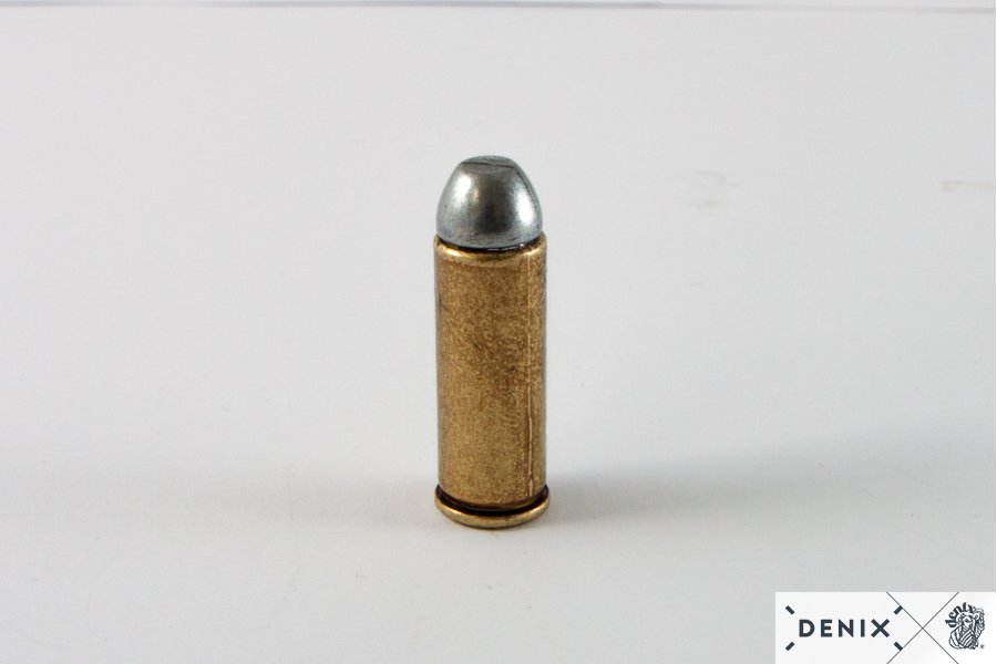 Replica Riproduzione Di Cartucce Calibro .45 6pz Modello Storico Per Collezionisti 3 Replica Riproduzione Di Cartucce Calibro .45 6pz Modello Storico Per Collezionisti - immagine 3