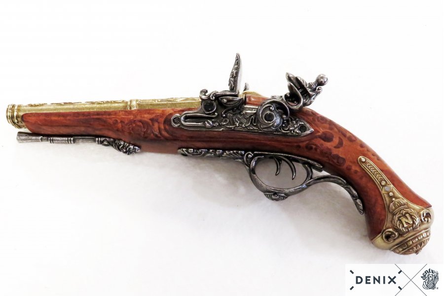 Replica Riproduzione Della Pistola Inglese A 2 - Modello Storico Per Collezionisti 6 Replica Riproduzione Della Pistola Inglese A 2 - Modello Storico Per Collezionisti - immagine 6