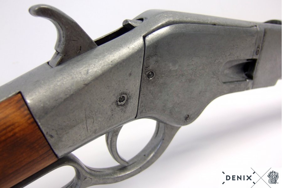 Replica Winchester 1866 Mod.66 Fucile In Metallo - Modello Storico Per Collezionisti 6 Replica Winchester 1866 Mod.66 Fucile In Metallo - Modello Storico Per Collezionisti - immagine 6