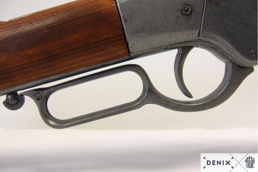 Replica Winchester 1866 Mod.66 Fucile In Metallo - Modello Storico Per Collezionisti 7 Replica Winchester 1866 Mod.66 Fucile In Metallo - Modello Storico Per Collezionisti - immagine 7