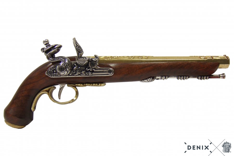 Replica Riproduzione Di Pistola Da Duello - Modello Storico Per Collezionisti 3 Replica Riproduzione Di Pistola Da Duello - Modello Storico Per Collezionisti - immagine 3