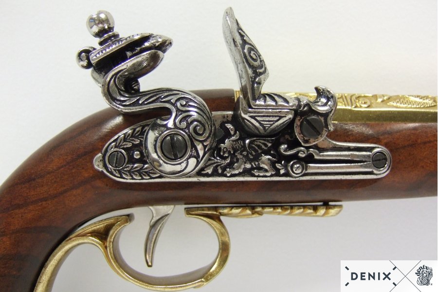 Replica Riproduzione Di Pistola Da Duello - Modello Storico Per Collezionisti 2 Replica Riproduzione Di Pistola Da Duello - Modello Storico Per Collezionisti - immagine 2