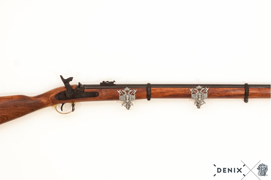 Replica Riproduzione Moschetto Inglese P-1853 - Modello Storico Per Collezionisti 5 Replica Riproduzione Moschetto Inglese P-1853 - Modello Storico Per Collezionisti - immagine 5