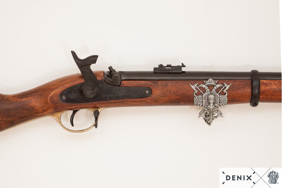 Replica Riproduzione Moschetto Inglese P-1853 - Modello Storico Per Collezionisti 6 Replica Riproduzione Moschetto Inglese P-1853 - Modello Storico Per Collezionisti - immagine 6