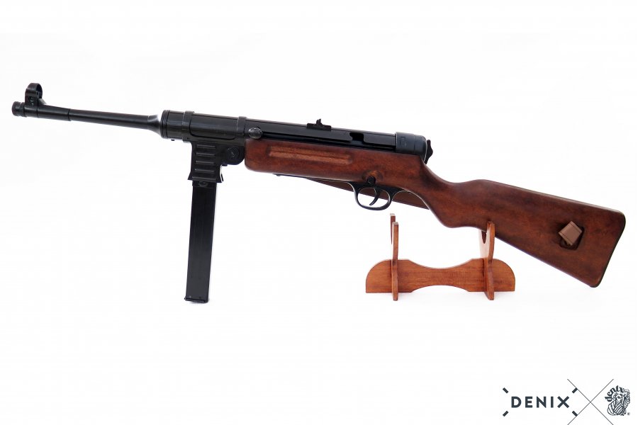 Replica Fucile Mitragliatrice MP41 Tedesca - Riproduzione Storica Per Collezionisti 2 Replica Fucile Mitragliatrice MP41 Tedesca - Riproduzione Storica Per Collezionisti - immagine 2