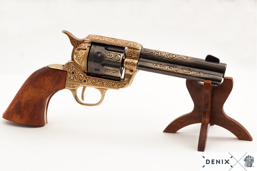 Replica Colt 45 Peacemaker Denix — Revolver Far West 1873 | Collezione 6 Replica Colt 45 Peacemaker Denix — Revolver Far West 1873 | Collezione - immagine 6