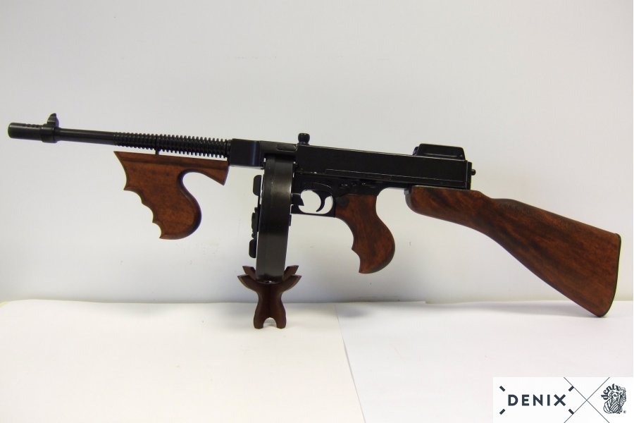 Replica Fucile Mitragliatore Thompson M1928 - Modello Storico Per Collezionisti 3 Replica Fucile Mitragliatore Thompson M1928 - Modello Storico Per Collezionisti - immagine 3