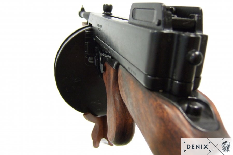 Replica Fucile Mitragliatore Thompson M1928 - Modello Storico Per Collezionisti 6 Replica Fucile Mitragliatore Thompson M1928 - Modello Storico Per Collezionisti - immagine 6