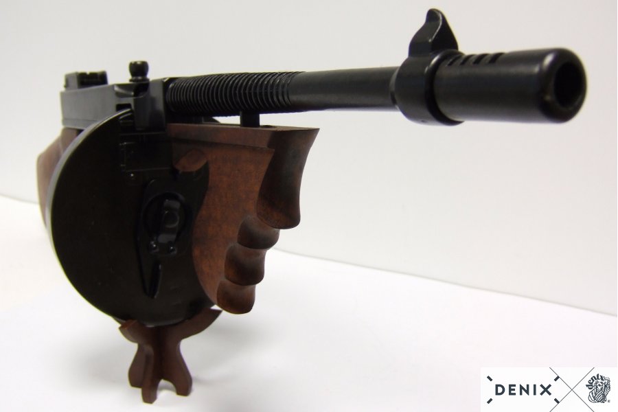 Replica Fucile Mitragliatore Thompson M1928 - Modello Storico Per Collezionisti 8 Replica Fucile Mitragliatore Thompson M1928 - Modello Storico Per Collezionisti - immagine 8
