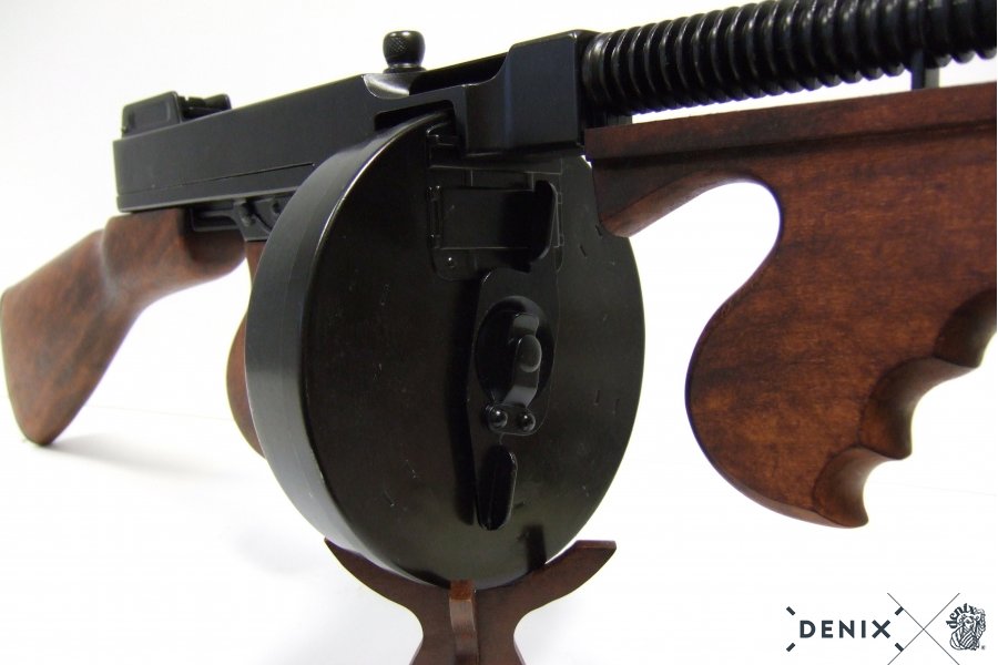 Replica Fucile Mitragliatore Thompson M1928 - Modello Storico Per Collezionisti 9 Replica Fucile Mitragliatore Thompson M1928 - Modello Storico Per Collezionisti - immagine 9
