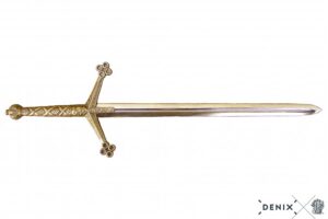 Tagliacarte spada Claymore in metallo Denix 25cm
