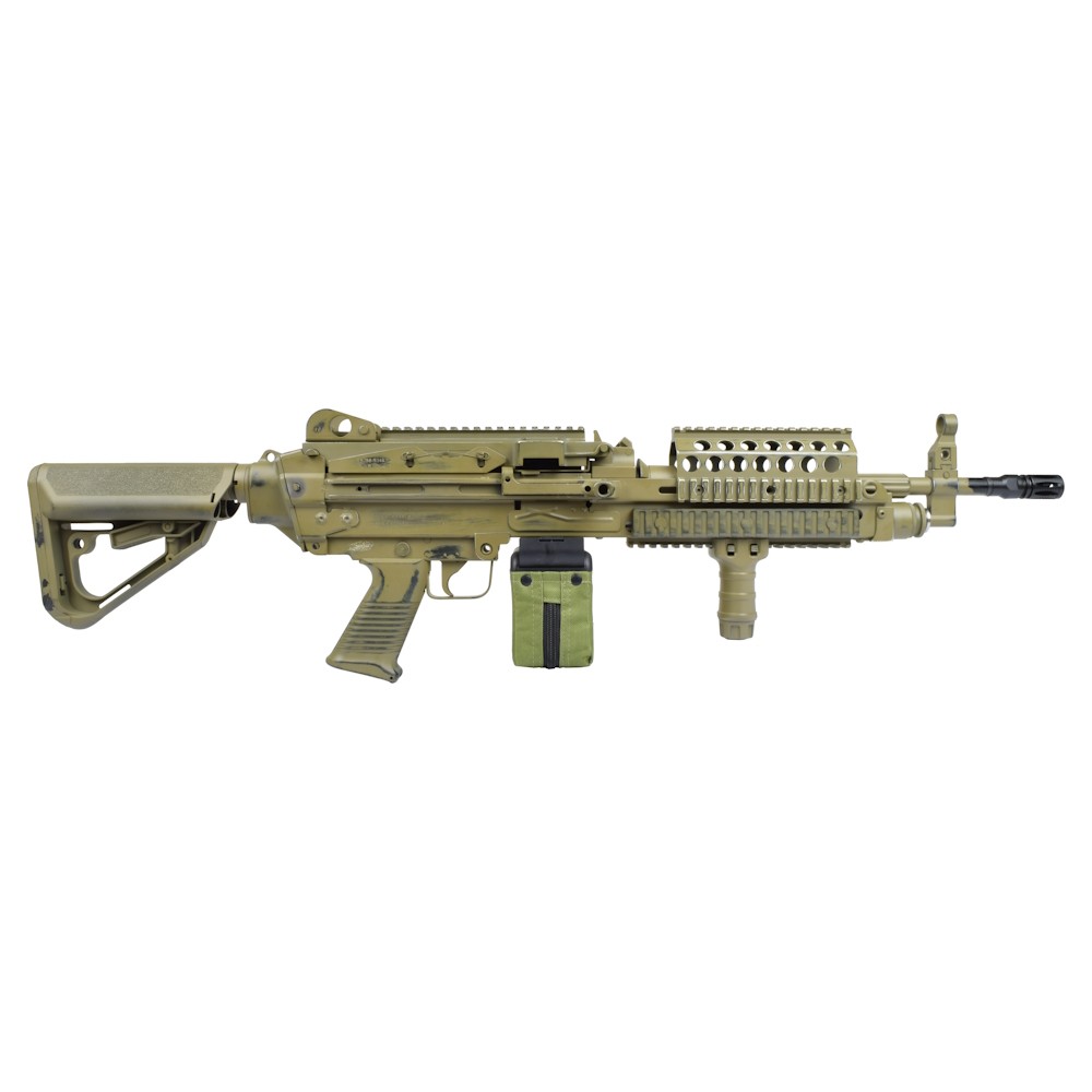 Fucile Softair MK46 EVO A&K AEG – Battle Worn Dark Earth 1 Fucile Softair MK46 EVO A&K AEG – Battle Worn Dark Earth