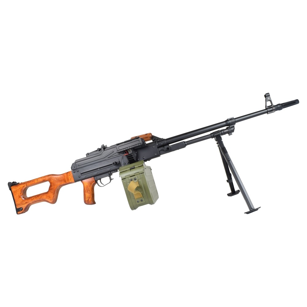 Mitragliatrice Softair PKM A&K AEG – Metallo e Vero Legno 2 Mitragliatrice Softair PKM A&K AEG – Metallo e Vero Legno foto 2