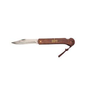 Coltello con manico di legno