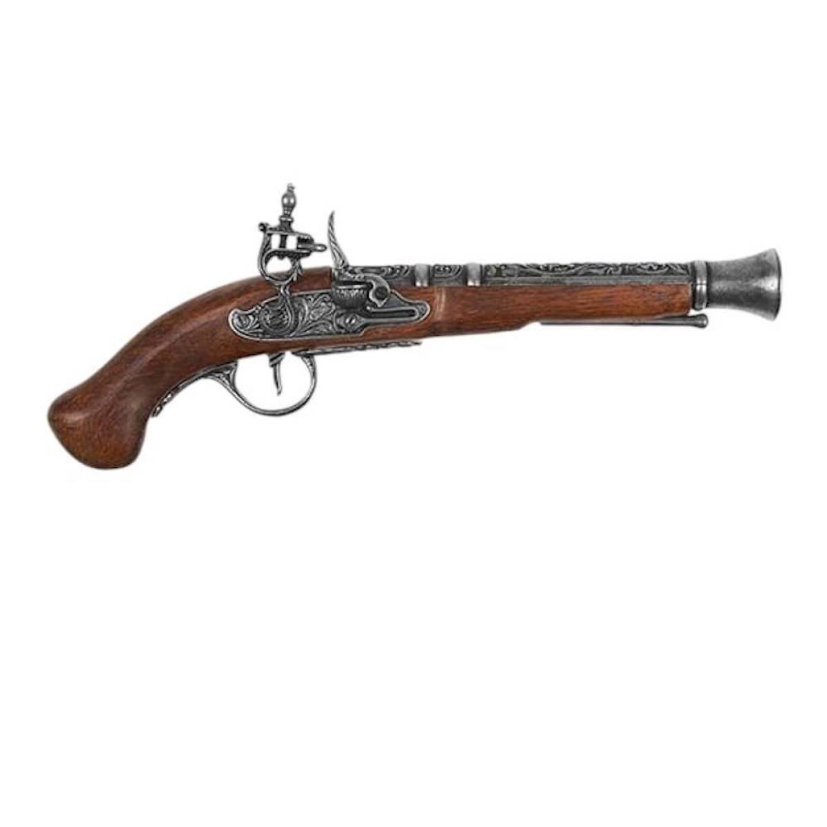 Replica Inerte Pistola a pietra focaia a trabucco 1 Replica Inerte Pistola a pietra focaia a trabucco