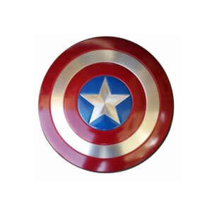 Replica Scudo ispirato a Capitan America in metallo 65 cm